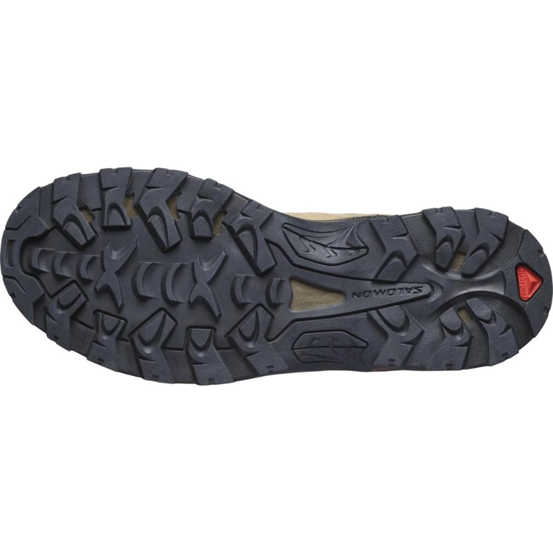 ZAPATILLA TREKKING SALOMON HOMBRE QUEST ROVE GTX BEIGE - 7