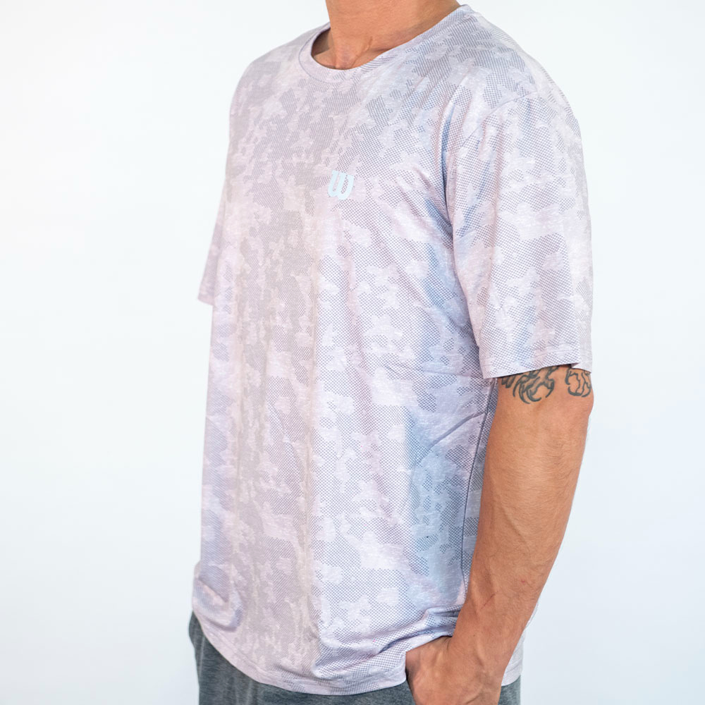 PLAYERA HOMBRE WILSON BLANCA STRONG FIT CAB - 2