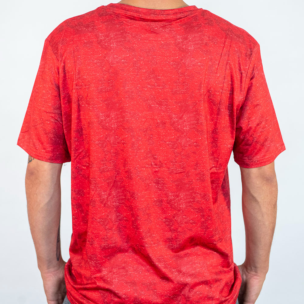 PLAYERA HOMBRE WILSON ROJO STRONG FIT CAB - 3