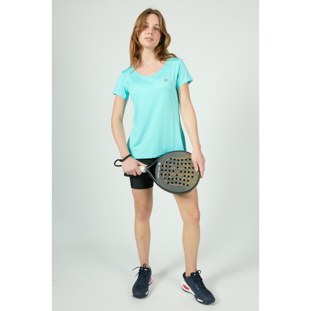 POLERA MUJER WILSON CELESTE - 5