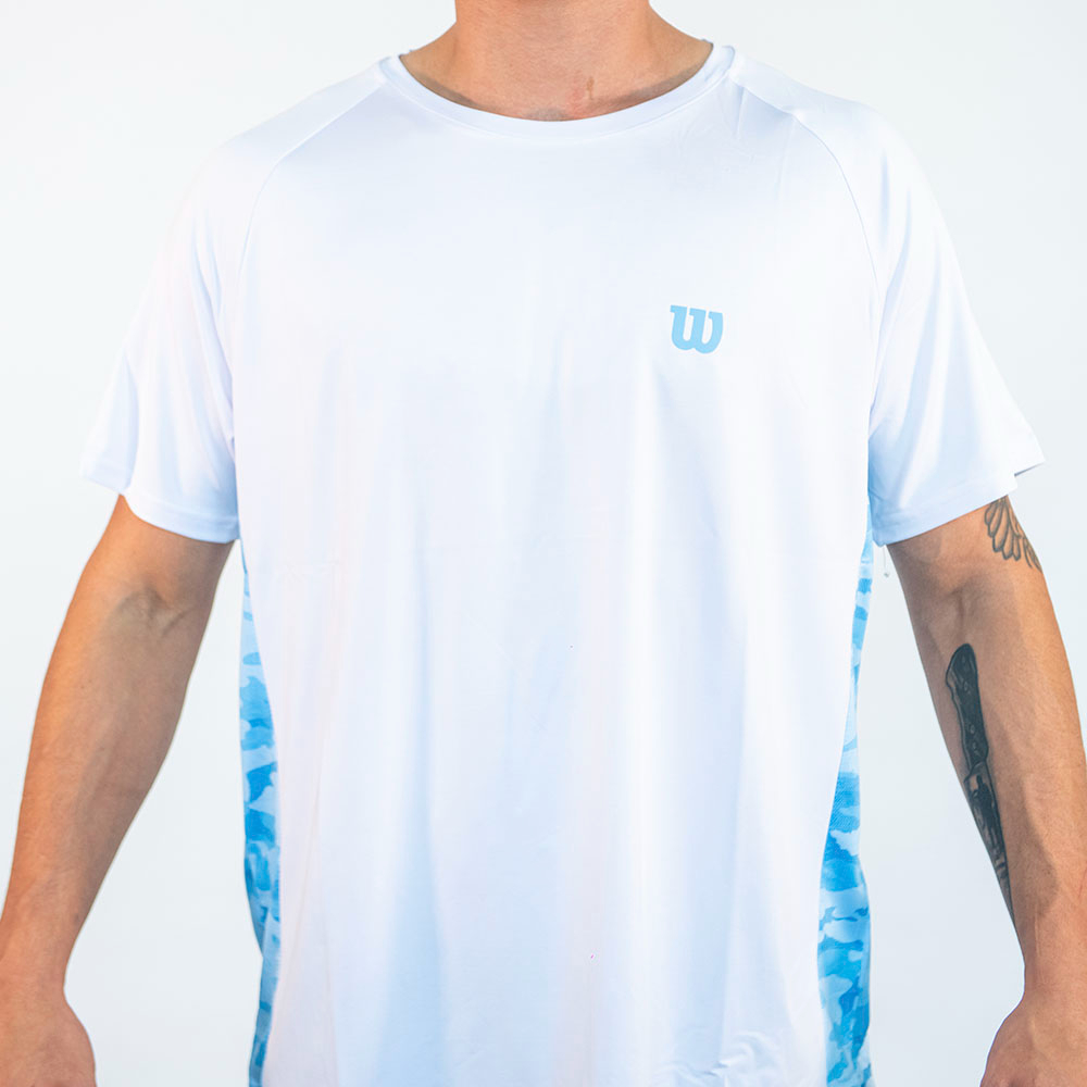 PLAYERA HOMBRE WILSON BLANCA POL-ELAST CAB - 1