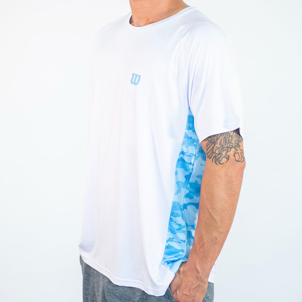 PLAYERA HOMBRE WILSON BLANCA POL-ELAST CAB - 2