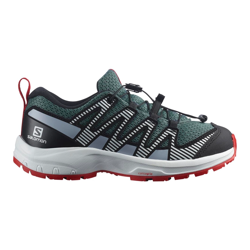ZAPATILLA OUTDOOR SALOMON JUNIOR XA PRO V8 J VE - 1