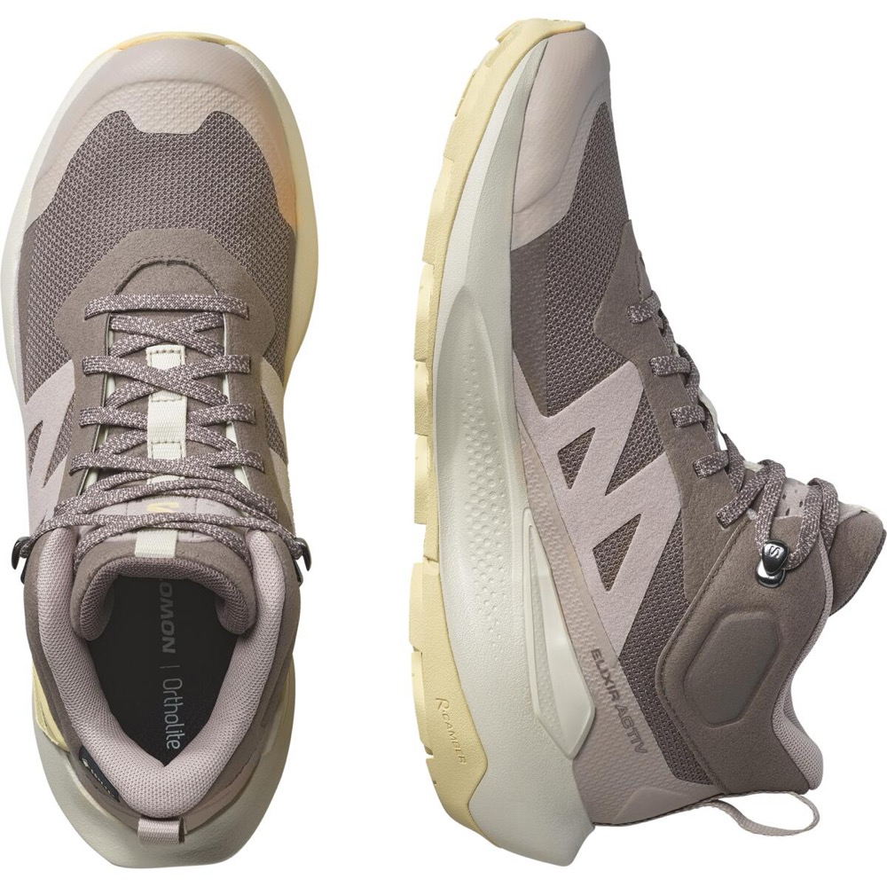 ZAPATILLA MUJER ELIXIR ACTIV MID GORE-TEX IR SALOMON - 6