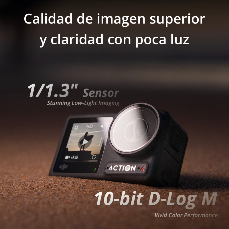 CAMARA DJI OSMO ACTION 4 STANDARD COMBO - 2