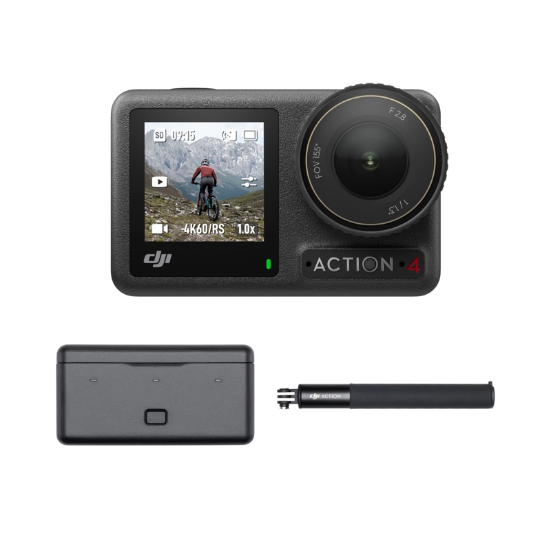 CAMARA DJI OSMO ACTION 4 ADVENTURE COMBO - 1
