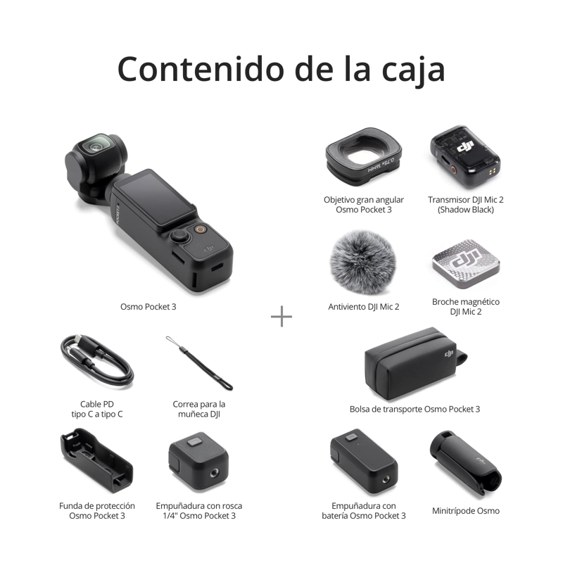 CAMARA DJI OSMO POCKET 3 CREATOR COMBO - 7