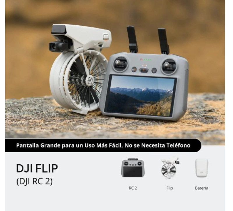 DRON CON CAMARA DJI FLIP (DJI RC 2) (GL) - 2