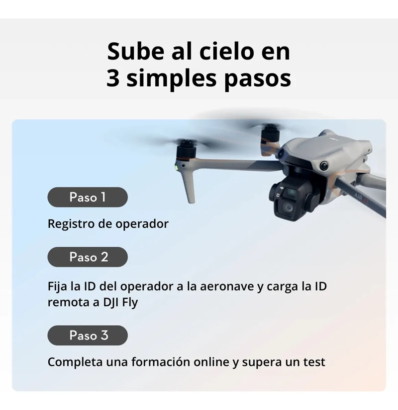 DRON CON CAMARA DJI AIR 3S (DJI RC-N3) - 3