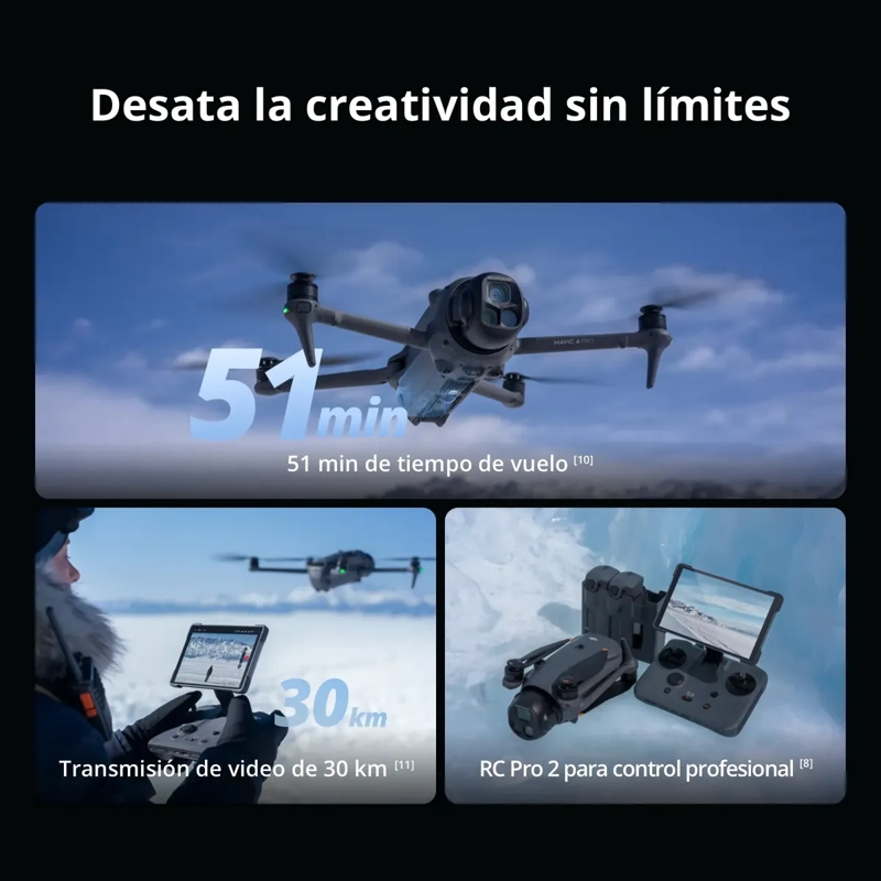 DRON CON CAMARA DJI MAVIC 4 PRO - 2