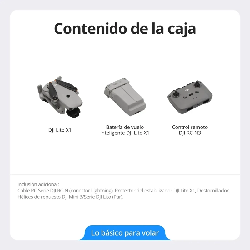 DRON CON CAMARA DJI LITO X1 - 6