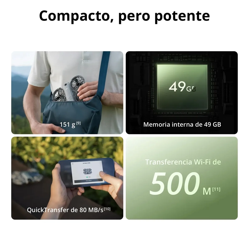 DRON CON CAMARA DJI NEO 2 FLY MORE COMBO (DRONE ONLY) - 2