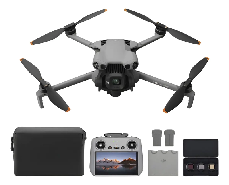 DRON CON CAMARA DJI MINI 5 PRO FLY MORE COMBO (DJI RC2) - 1