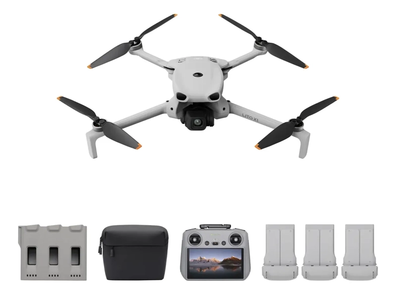 DRON CON CAMARA DJI LITO X1 FLY MORE COMBO PLUS (DJI RC 2) - 1