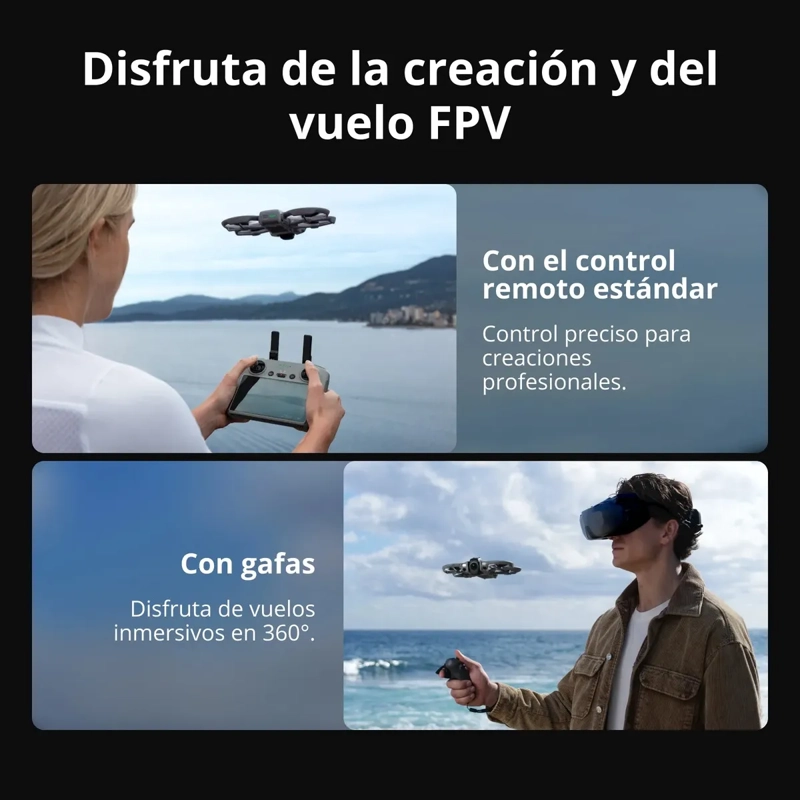 DRON CON CAMARA DJI AVATA 360 MOTION FLY MORE COMBO (DJI GOGGLES N3) - 3
