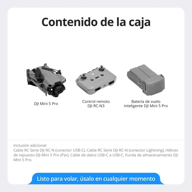 DRON CON CAMARA DJI MINI 5 PRO - 6