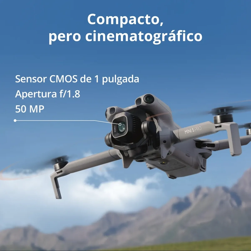 DRON CON CAMARA DJI MINI 5 PRO FLY MORE COMBO PLUS (DJI RC2) - 4
