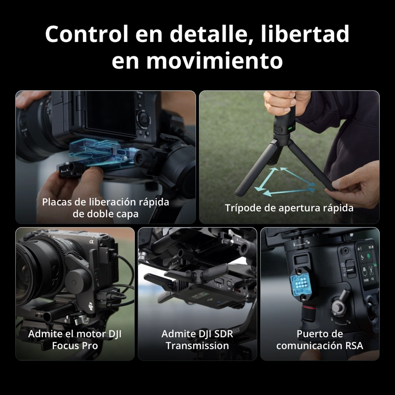 ESTABILIZADOR DJI RS 5 COMBO - 7