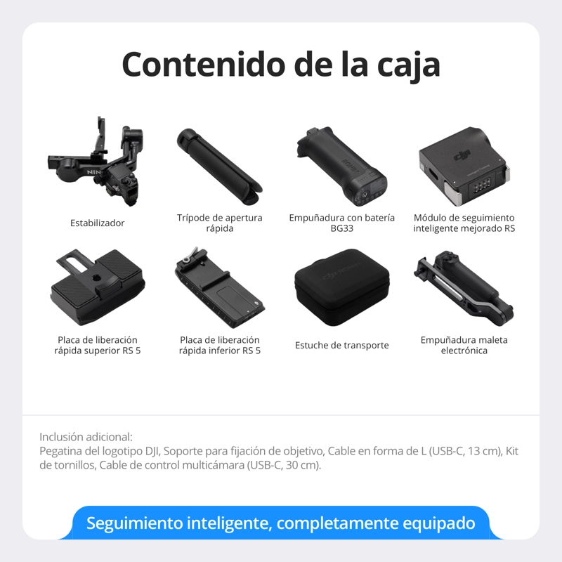 ESTABILIZADOR DJI RS 5 COMBO - 8