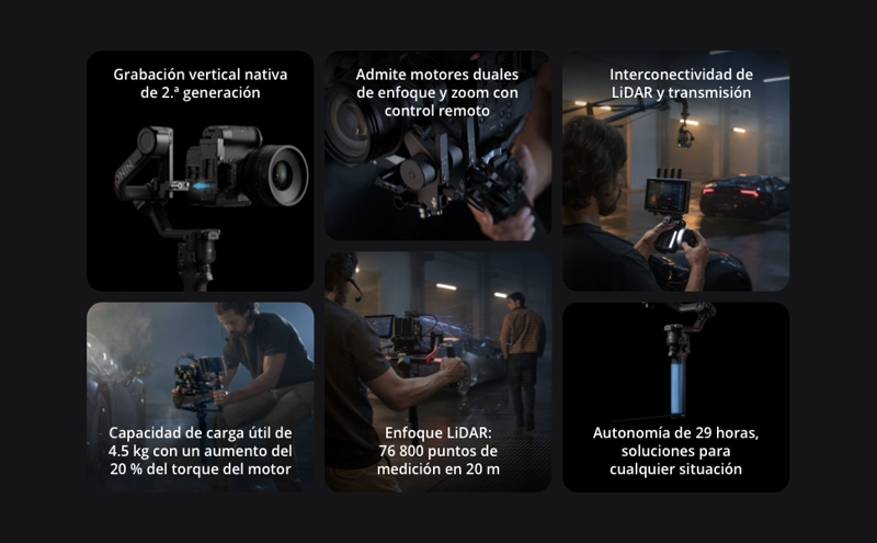 ESTABILIZADOR DJI RS 4 PRO COMBO - 5