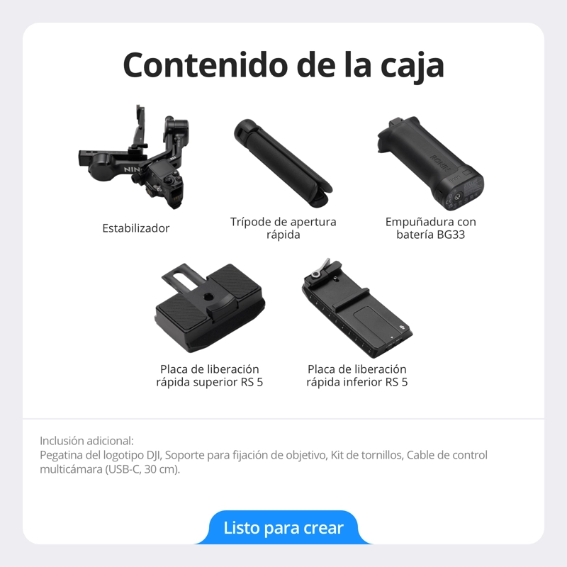 ESTABILIZADOR DJI RS 5 - 8