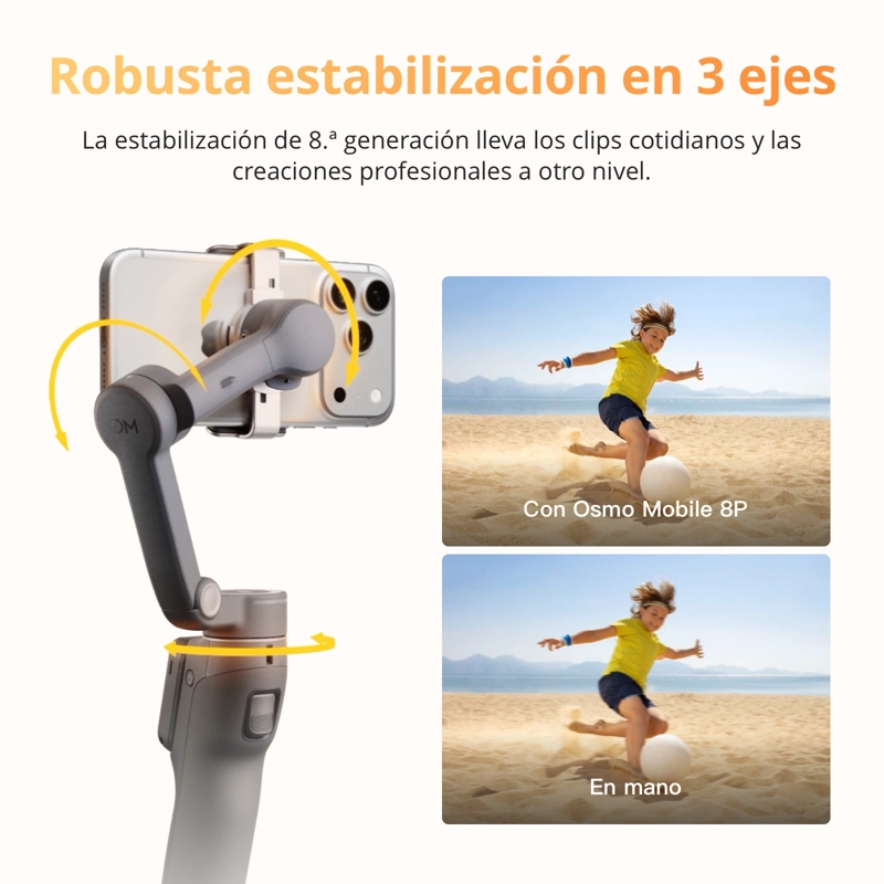 ESTABILIZADOR DJI OSMO MOBILE 8P CREATOR COMBO - 4