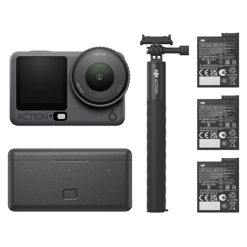 CAMARA DJI OSMO ACTION 6 PRO ADVENTURE COMBO - 1