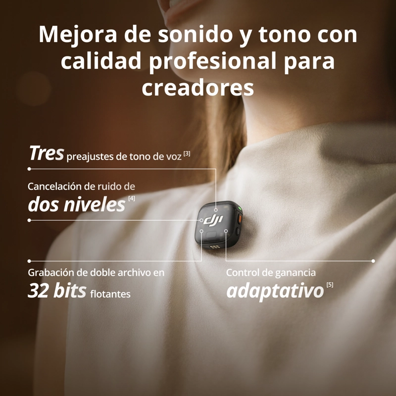 MICROFONO DJI MIC 3 (1 TX + 1 RX) - 3