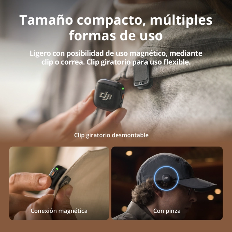 MICROFONO DJI MIC 3 (1 TX + 1 RX) - 5