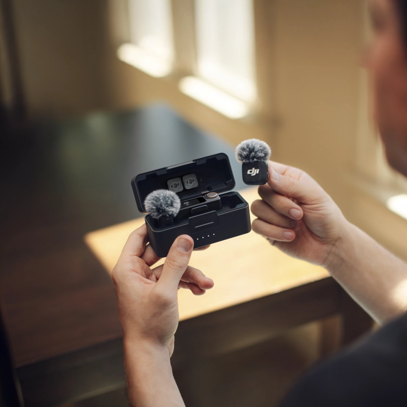 MICROFONO DJI MIC 3 (2 TX + 1 RX + CHARGING CASE) - 8