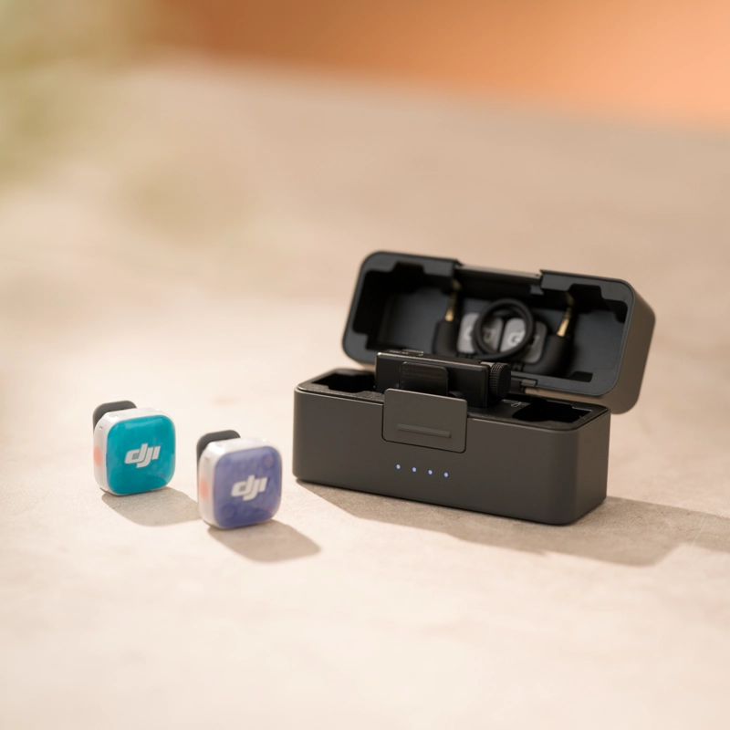 MICROFONO DJI MIC MINI 2S (2 TX + 1 RX + CHARGING CASE) - 8