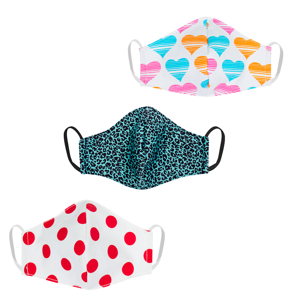 PACK X 3 MASCARILLAS KIDS ANATÓMICAS - 1