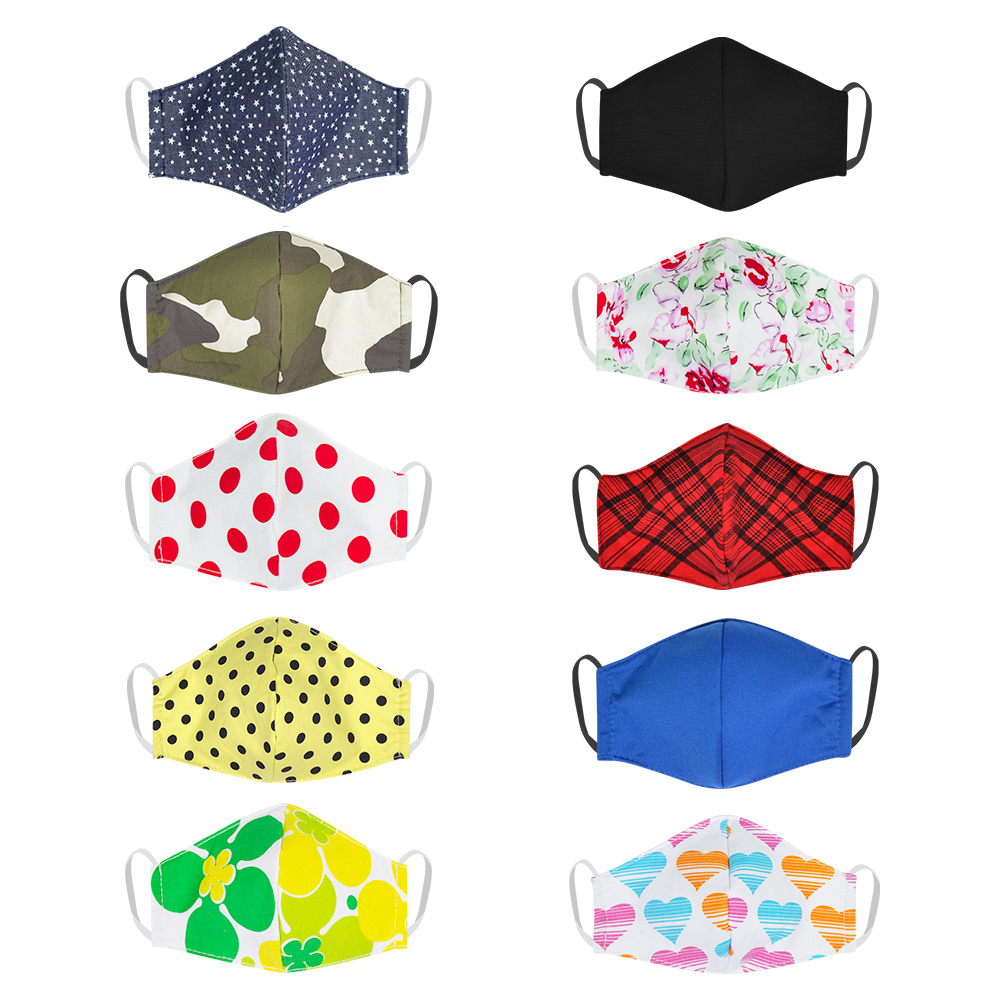 PACK X 10 MASCARILLAS KIDS ANATÓMICAS - 1