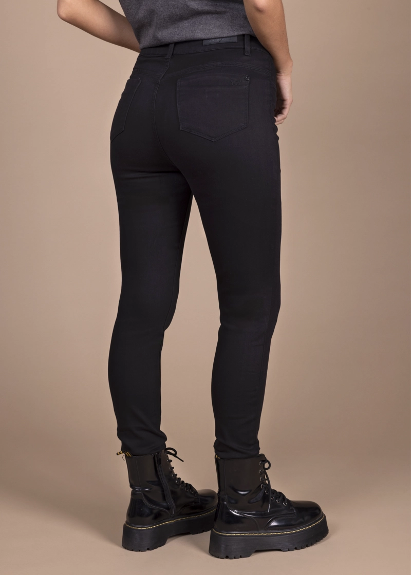 JEANS ALGODÓN MUJER EFESIS NEGRO MIA SKINNY - 3