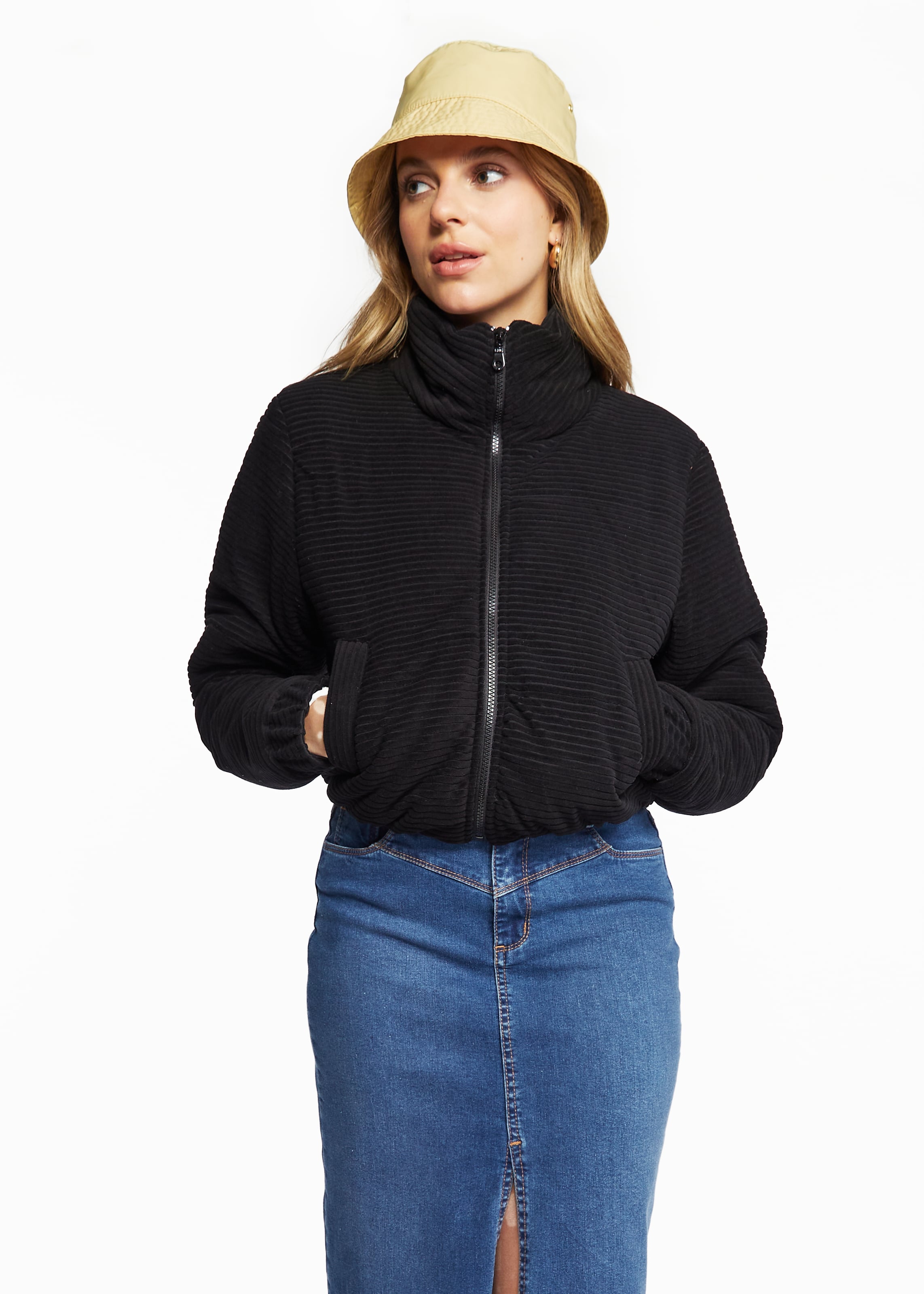 CHAQUETA JANYS PUFFER COTELÉ NEGRO EFESIS | EFESIS - 1