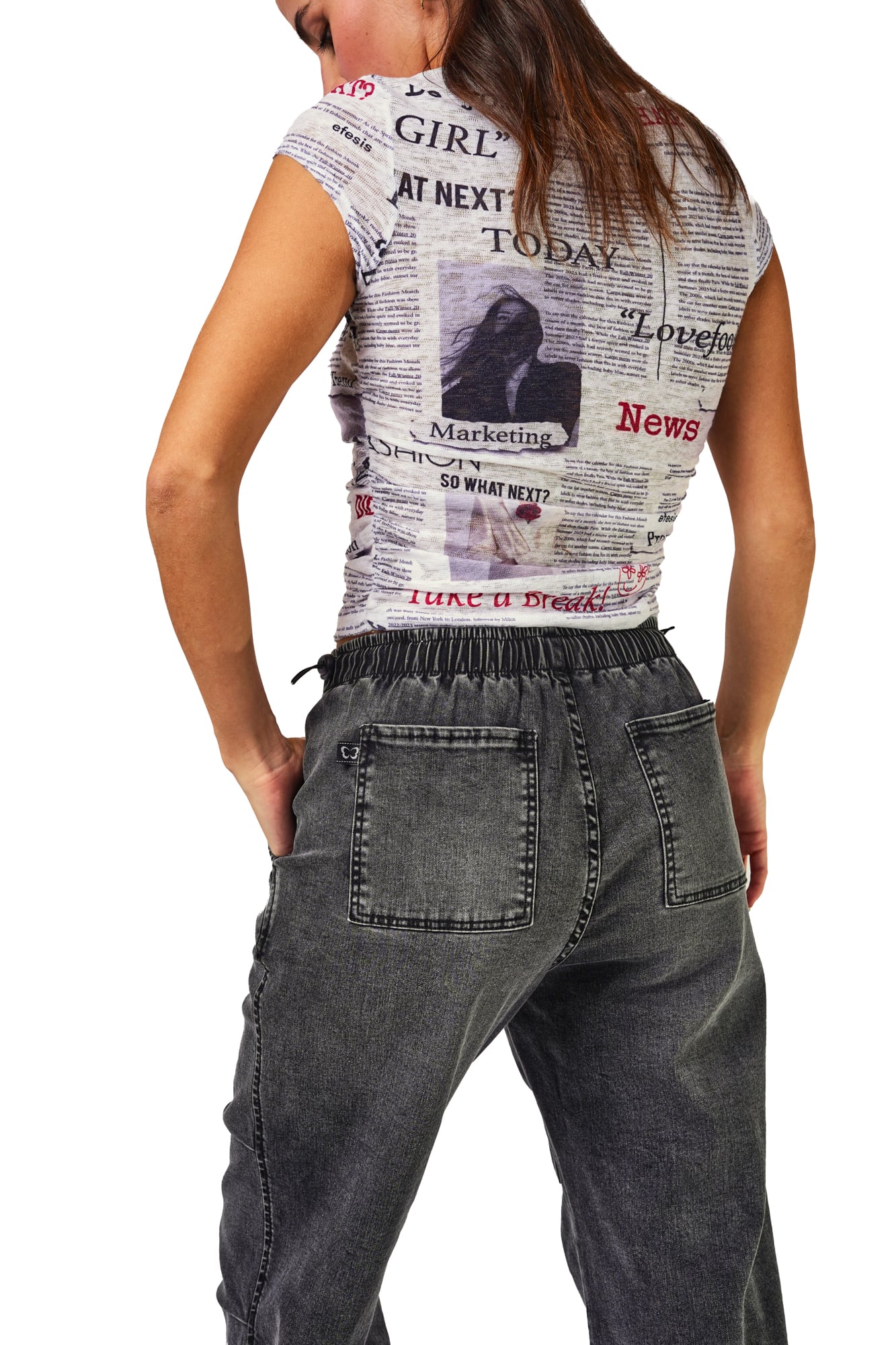 JEANS JACINTA PARACHUTE PRETINA ELASTICADA NEGRO EFESIS | EFESIS - 4