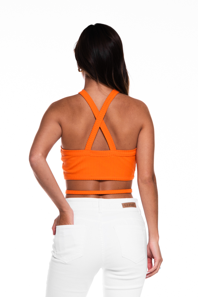 POLERA BUDAPEST CROP PABILOS NARANJA EFESIS | EFESIS - 3