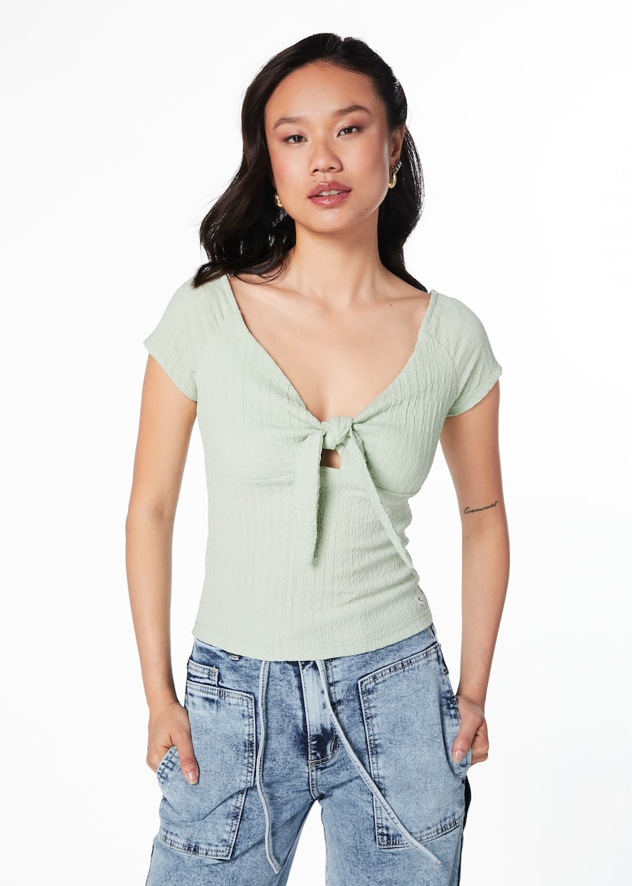 POLERA MATHIS REGULAR AMARRA ESCOTE - 1