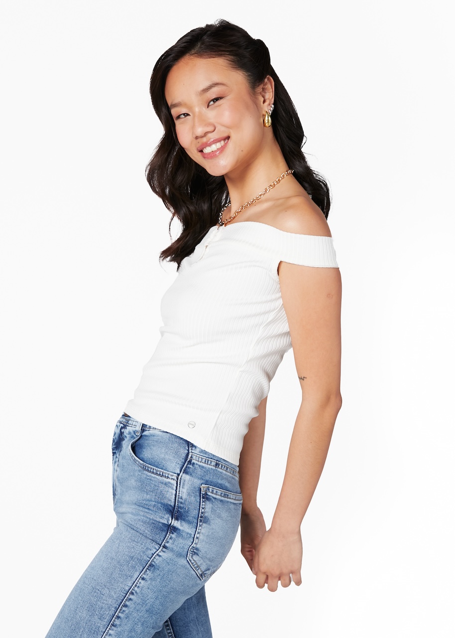 POLERA SORA REGULAR BARDOT C/ ARGOLLA - 3