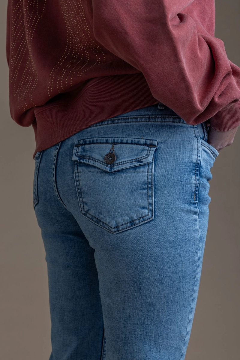 JEANS FEEL LIGHT FLARE BOLSILLO C/ TAPETAS - 4