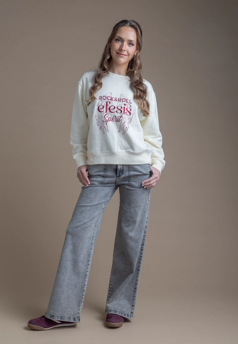 JEANS ZOE PALAZZO BOLSILLO PARCHE - 1