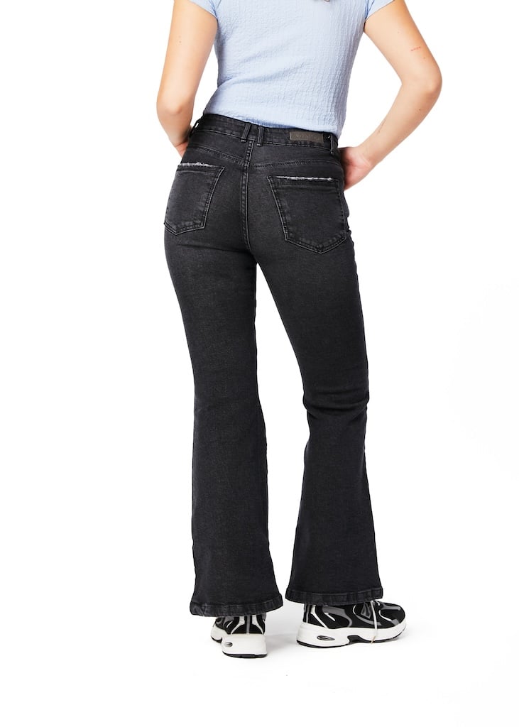 JEANS GORETI FLARE TIRO MEDIO - 3