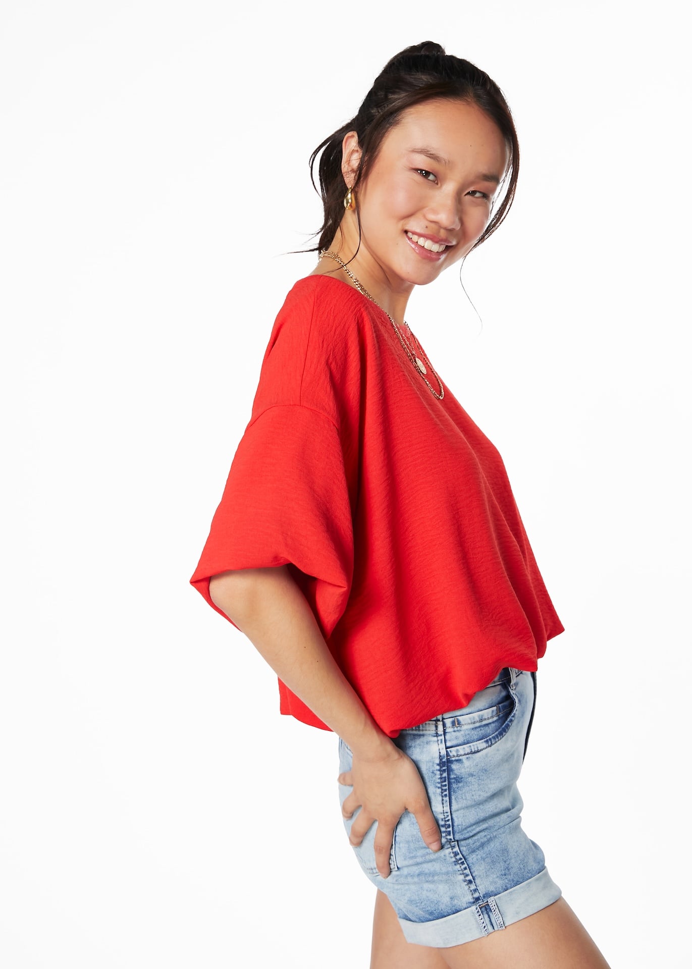 POLERA EBBE REGULAR OVERSIZE GLOBO - 2