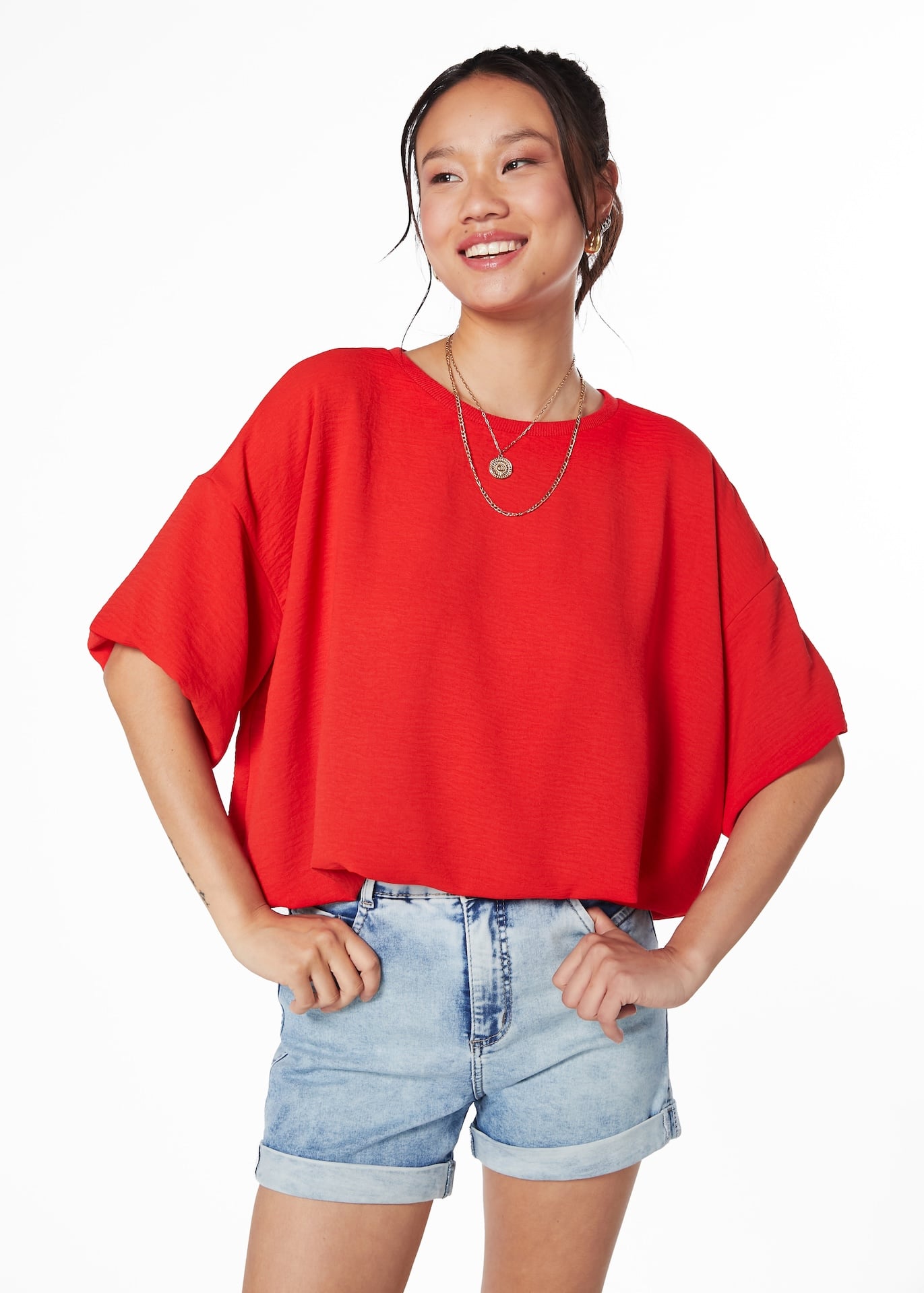 POLERA EBBE REGULAR OVERSIZE GLOBO - 4