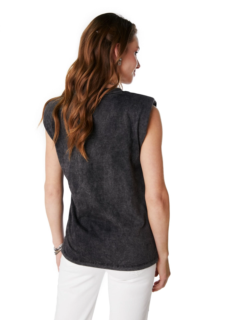 POLERA CONNOR OVERSIZE C/ HOMBRERAS GRAFITO EFESIS - 4