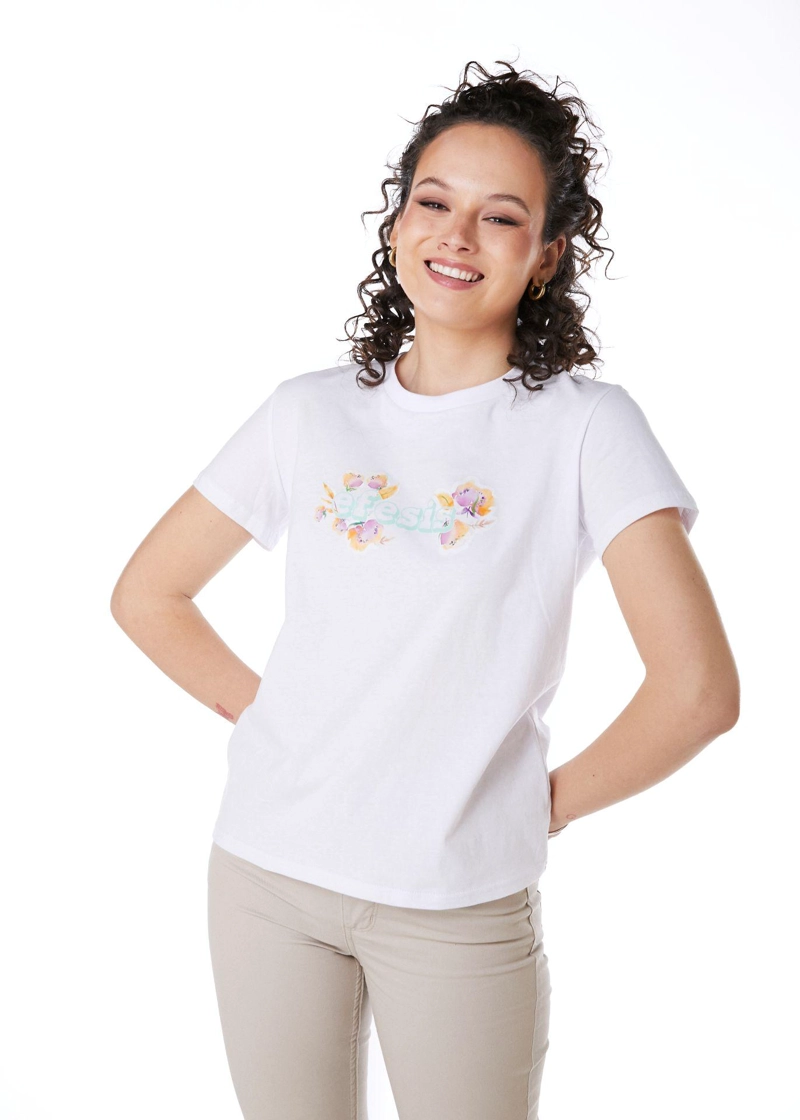 POLERA GIOVY REGULAR ESTAMPADO BLANCO EFESIS - 2