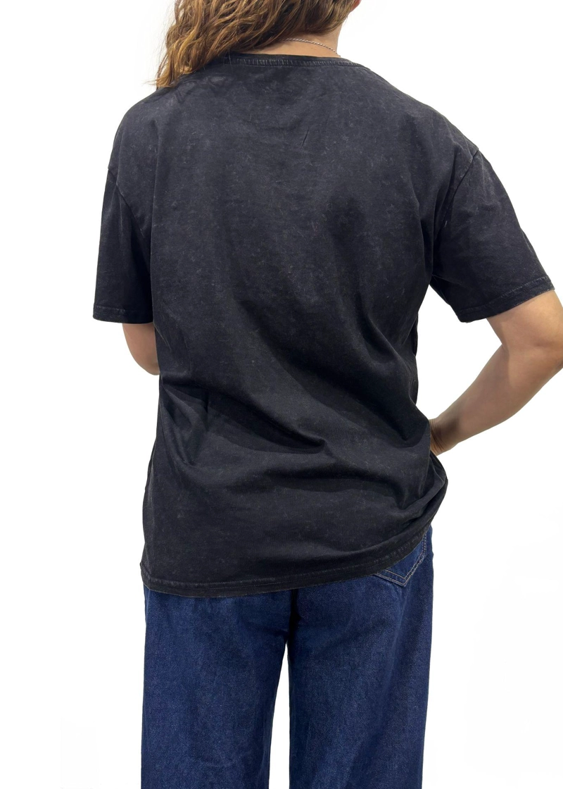 POLERA IKER REGULAR ESTAMPADA NEGRO EFESIS - 3