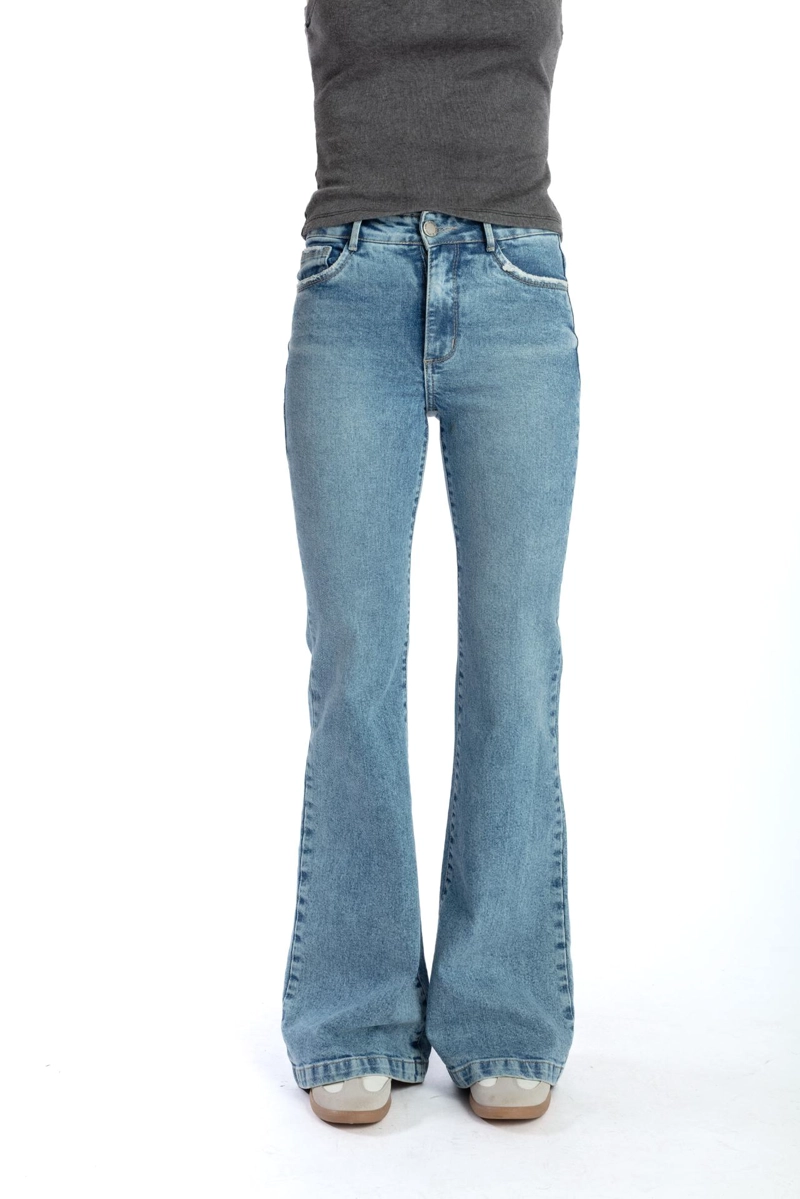 JEANS KENAI BLUE LIGHT FLARE ESTRELLAS BOLSILLOS EFESIS - 2
