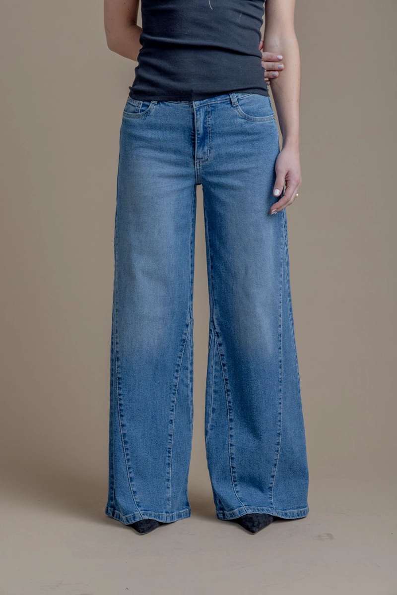JEANS CORCEGA PALAZZO PIEZAS TRASPASO AZUL EFESIS - 2