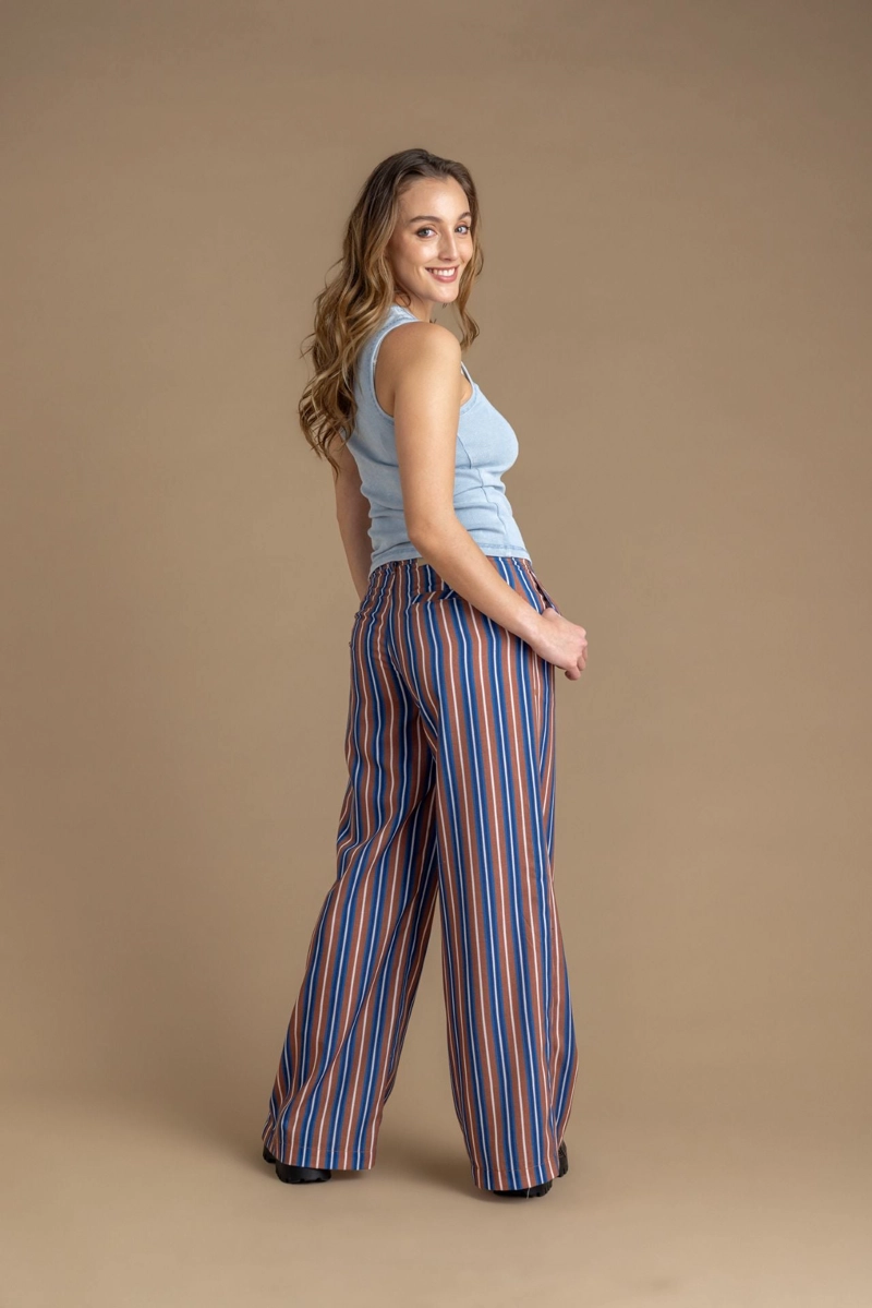 PANTALON LUCERNA PALAZZO LISTADO EFESIS - 3